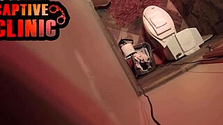 Jennevive strips naked during Pathway to Citizenship bondage bloopers