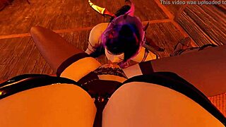 Sharlea and glyssha succubus lesbians lick wet pussies