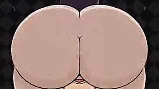 Komi futa group bangs big tits with monster cocks titty fucking and ass play using toys