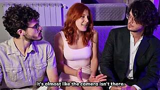 First Casting Overwhelms with Threesome Lust and Dirtiness