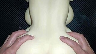 Curvy Amateur Bent Over Desk for Huge Cock Doggystyle Creampie in Tight Vagina Close Up