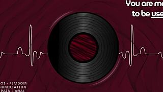 You're my anal toy for femdom joi humiliation now