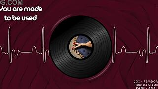 You're my anal toy for femdom joi humiliation now