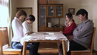 oh man... this young divorced asian mom and her shy stepbro... hot!