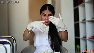 you love my latex gloves stroking you in hospital??