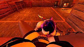 Sharlea and glyssha succubus lesbians lick wet pussies