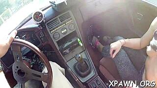 young amateur dragged backstage for brutal backroom drilling and tight pussy pounding