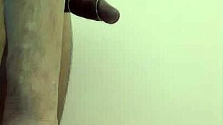 exotic young dancer hits cage orgasm with dirty homemade toys