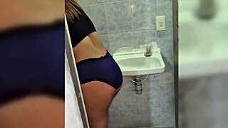 naked maid cleans house then ends up fucked hard on bed