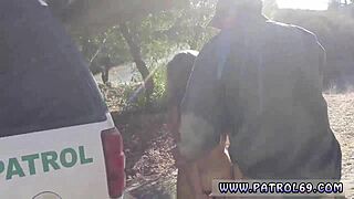 damn this brunette cop strips me then we fuck outdoors hard 😩👮‍♀️🍆