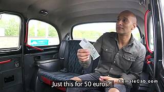 bald guy bangs busty cab driver tits blowjob backseat pov public voyeur 😈🍆💦