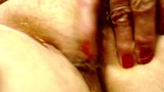 innocent jordan falls prey to curvy mature woman's hairy pussy advances in retro pov