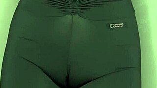 Asmr Teases Cameltoe In Tight Black Leggings Softly