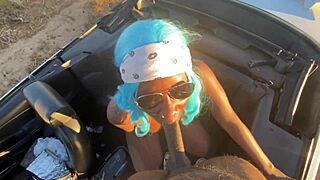 Incel red pills feminist with huge bbc car fuck sloppy! 😈