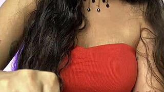 ay madrastra infiel shaves and massages that hard cock before wild pounding!!