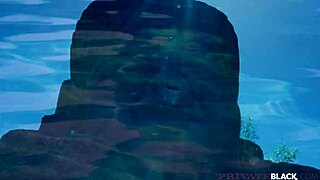 Hot 18+ Scarlett and Anya Krey try first big black cock privately