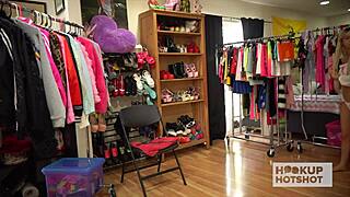 yo bts with kenzie reeves begging bryan gozzling to pound her tight ass