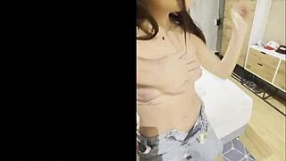 Holy Shit! Tiny Latina Teen Tries First Huge White Cock