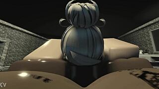 roblox blonde whore can't get enough of my big black cock