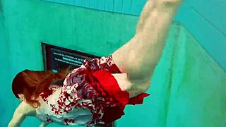 i'm diving underwater with hairy teen marketa's tight pussy