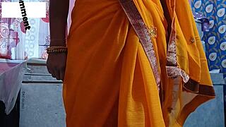 desi wife tests condom fit in tight nighttime play