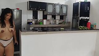 Hey neighbor, wanna see this fat Latina flash her huge ass for you?