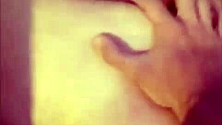 Motel room hides young amateur's secret thrill with hidden lover inside