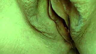 Mature Woman Squats Gapes Cunt on Outdoor Deck