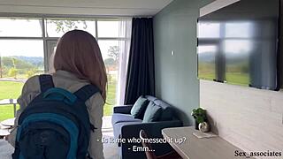 Naive stepmom tricked into first anal creampie by sly stepson