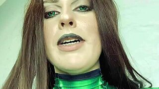 caught ya! shego dominatrix punishes with strapon ass fuck femdom rp 😈🍑🔥