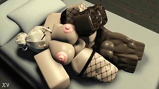 roblox blonde whore can't get enough of my big black cock