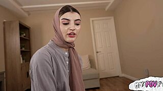 Hijab Princess Gags On Massive Daddy Cock In Taboo Ride