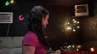 Gia Strips Then Rides Blackzilla's Monster Cock Doggystyle