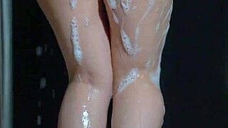 college babes 18-19 asian latina big ass bounce soapy wet shower homemade masturbation shaved pussy bubbles