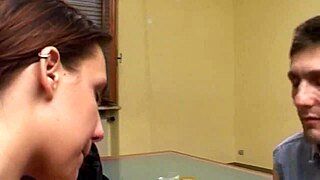 Begging ass finger while slurping hubby's cock deep!