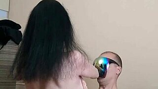 Amateur Milf in Stockings Rides Cock Hard Behind the Scenes Homemade