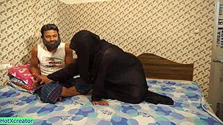 horny sasurji bends new arab wife for hardcore creampie