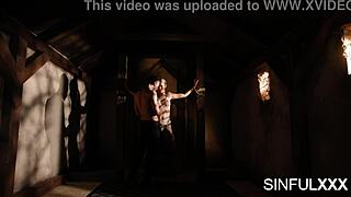 Bound to make you sweat with lyanna nilsson and charlie dean at sinfulxxx