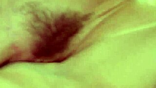 Busty blonde les stepmom scissors teen hard!