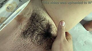 Stepdad shows how easy it is to fuck juicy hairy stepdaughter pussy in homemade creampie roleplay