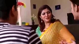 that sexy indian aunt heats up the family movie scene