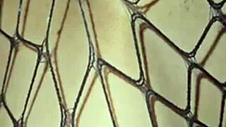 A delicate skinny teen casually offers her body for intense play