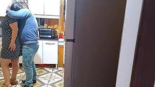Wife Fucks Lover in Sinful Kitchen