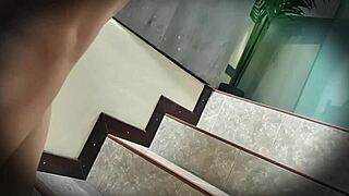 Secret Mexican secretary Nataly bares pussy upskirt sans panties