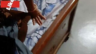 desi wife tests condom fit in tight nighttime play