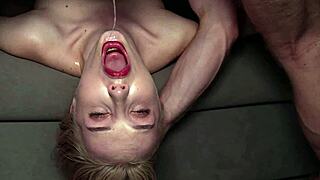 BUSTY TEEN DIVES ON MASSIVE COCK AFTER SWIM!