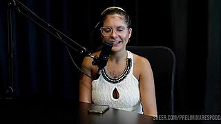 barbara sol's hottest prelims podcast moments with bia hot part 1 on sheer red lingerie tease