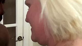 i love granny's blowjob after teasing her nipples sensually in foreplay