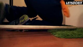 i caught darcia lee masturbating then fucked her tight pussy deep in horny hostel