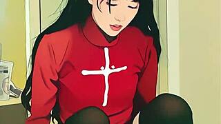 i try this huge dildo on tiny asian teen pussy it stretches her so good 😩🔥